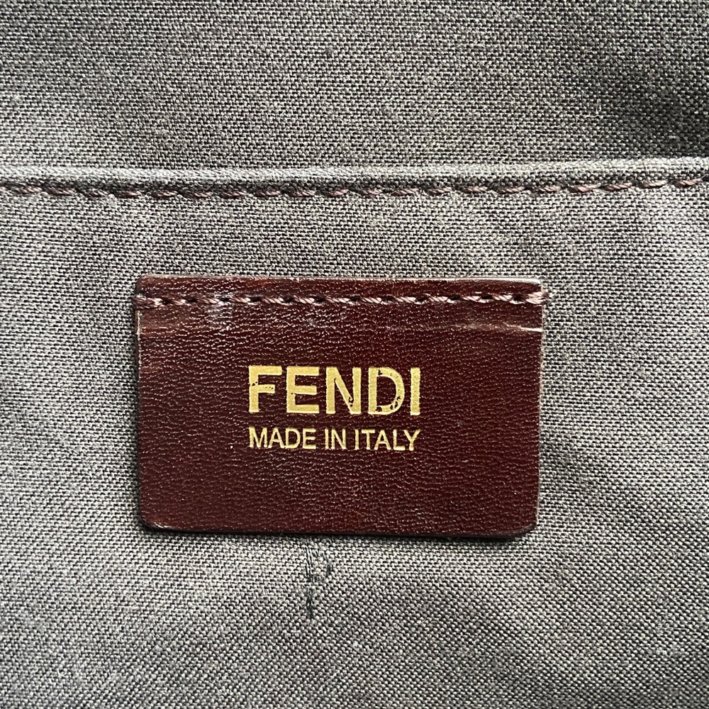 FENDI Vintage Zucchino FF Top Handle Tote Bag - Picture 8 of 15